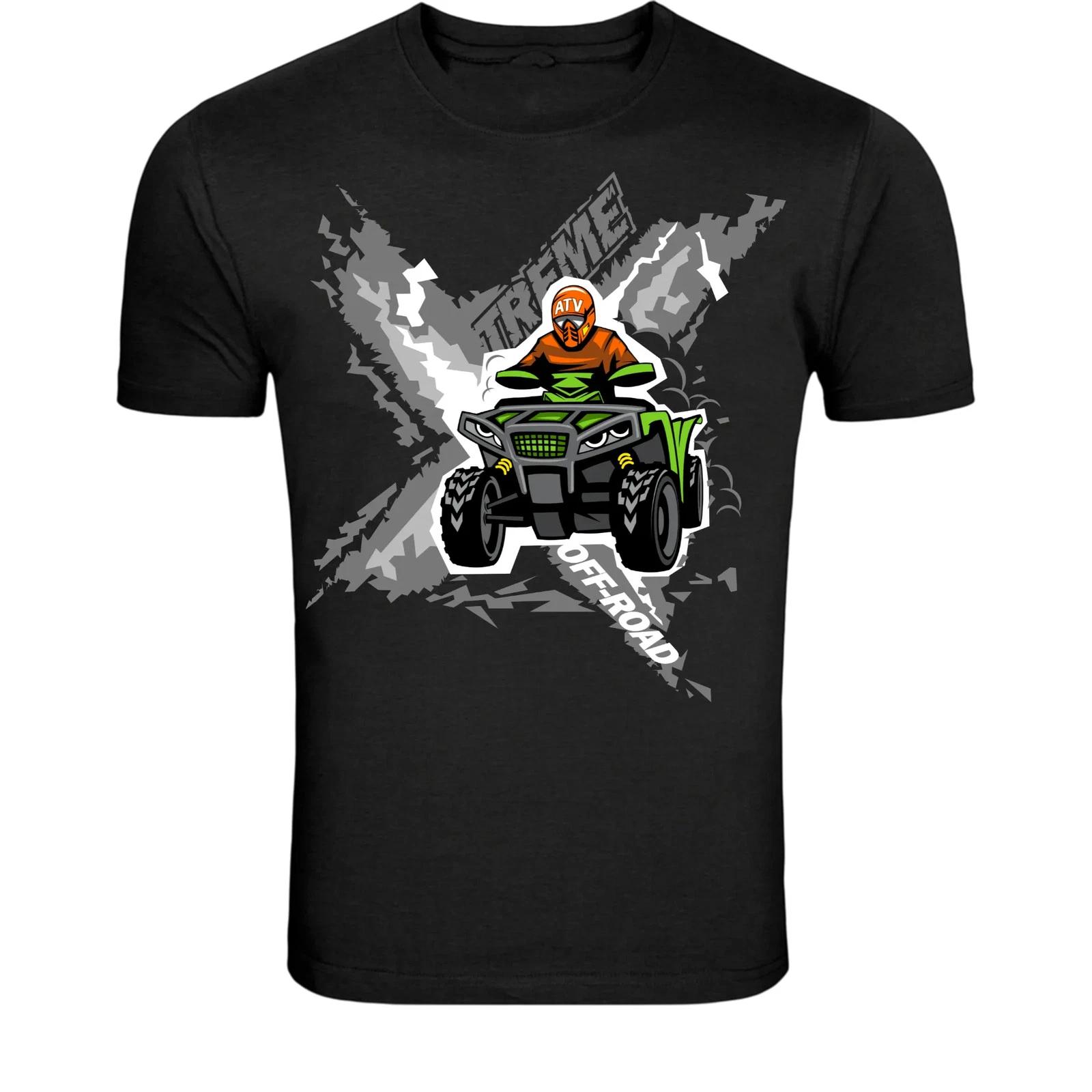 Extreme ATV Offroad Rider T-Shirt - Quad Bike Adventure Graphic XXXL