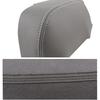 AUTOKAY 2pcs Leather Front Door Panels Armrest Cover Fits for Honda Pilot 2009-2015 - Gray