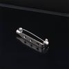 Schmuck DIY Rückensteg Basis Broschnadeln Sicherheitsverschluss Brosche Brosche