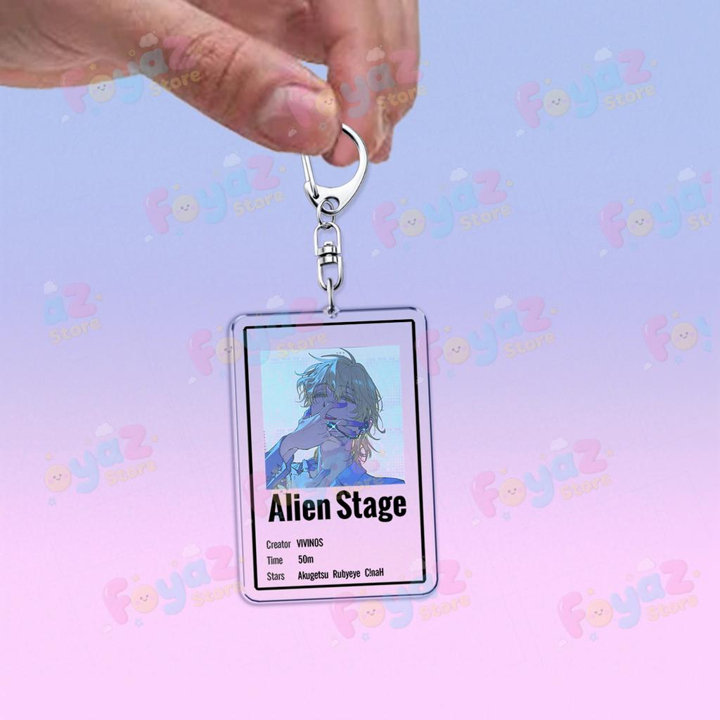 Alien Stage ART Klíčenka Příslušenství Přívěsky na tašku Luka Ivan Till Mizi Hyuna Sua Fanart Klíčenky Šperky Fanoušci Přátelé Dárek