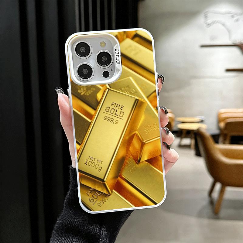

Fine Gold Pattern Printing Soft Phone Case for iPhone 15 16 17 Pro Max 17Air 16E 14 Plus 13 12 Mini Shockproof Cover Back Shell iPhone 15 Pro