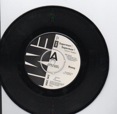 7inch Record HONEY - Superman! Superman! EMI2904 EMI 1979 UK Dance & Electronica Used
