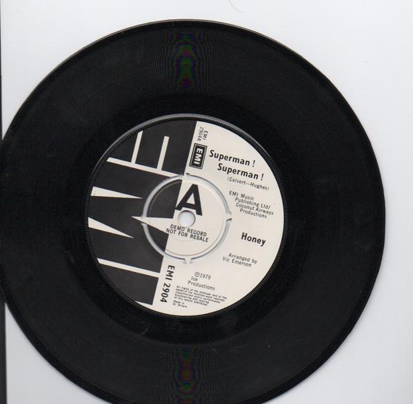 7inch Record HONEY - Superman! Superman! EMI2904 EMI 1979 UK Dance & Electronica Used