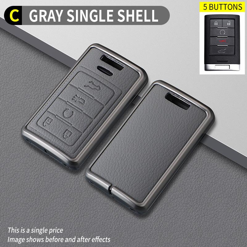 

Zinc Alloy Car Key Case Fob Cover For Chevrolet C7 Corvette Cadillac Dts Sls Srx Xls Sts Escalade Cts Ats 28T Ctsv Xts Accessory