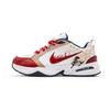 Air Monarch 4 Blessing Horse Willkommen Frühling Dämpfung Abriebfest Niedriger Schaft Klobige Sneaker Unisex Weiß Rot 415445-102(Team268-)
