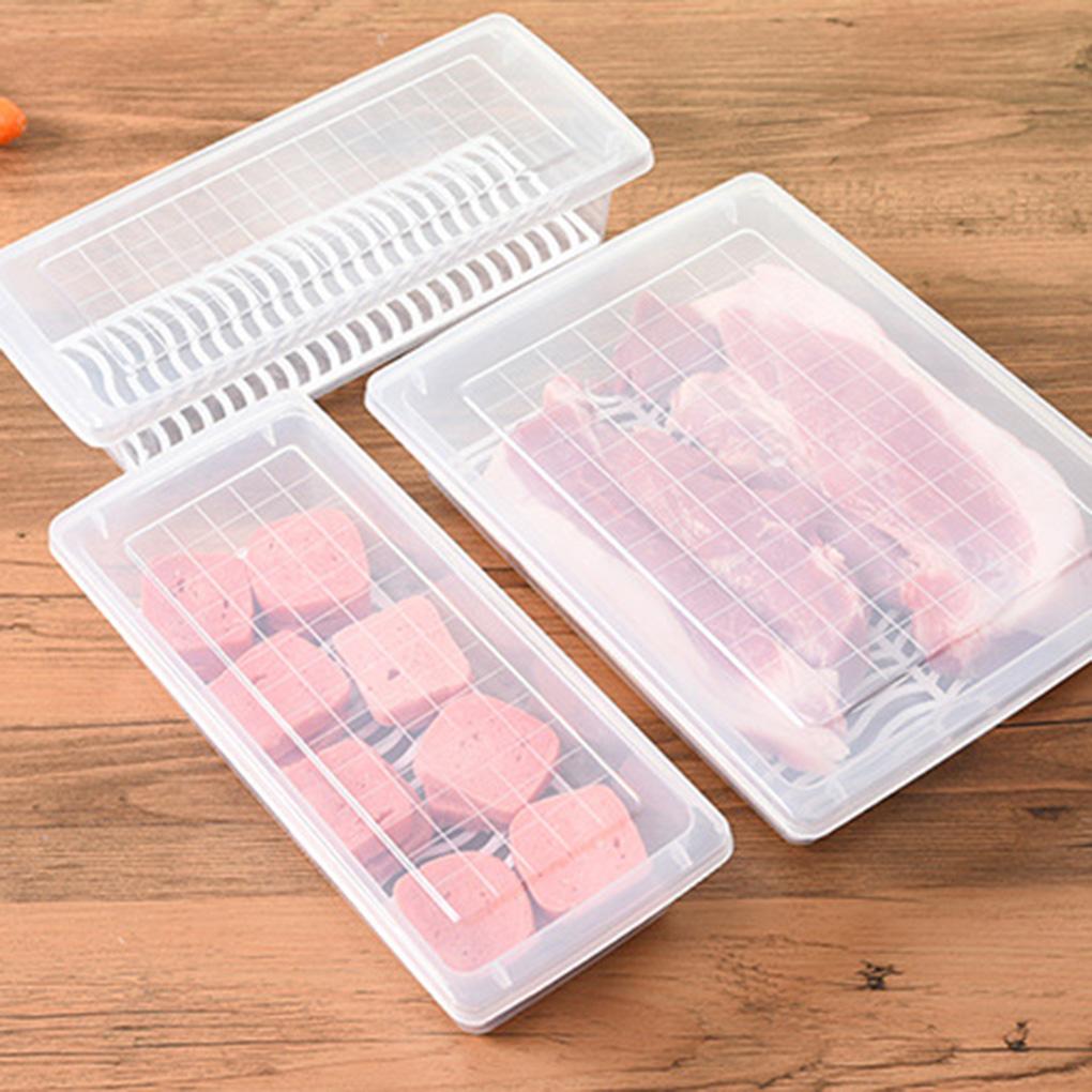 Kitchen Food Fruit Storage Containers Refrigerator Case Plastic Box