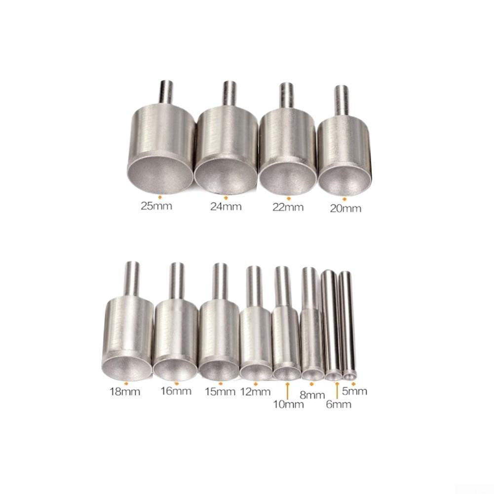 320# Polishing Bit 5mm-25mm Diamond Parts Silver Tool 1pcs