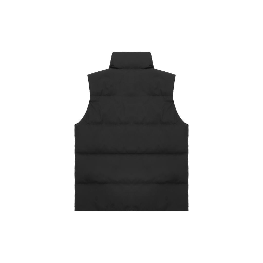New Balance Down Vests Unisex Black Stand Collar Moderate Other AMV14310-BK