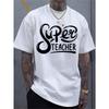 European Size Men's Short-Sleeve Crew Neck T-Shirt - Breathable Casual Summer Gym Wear Suitable for Travel, Beach, Running & Training