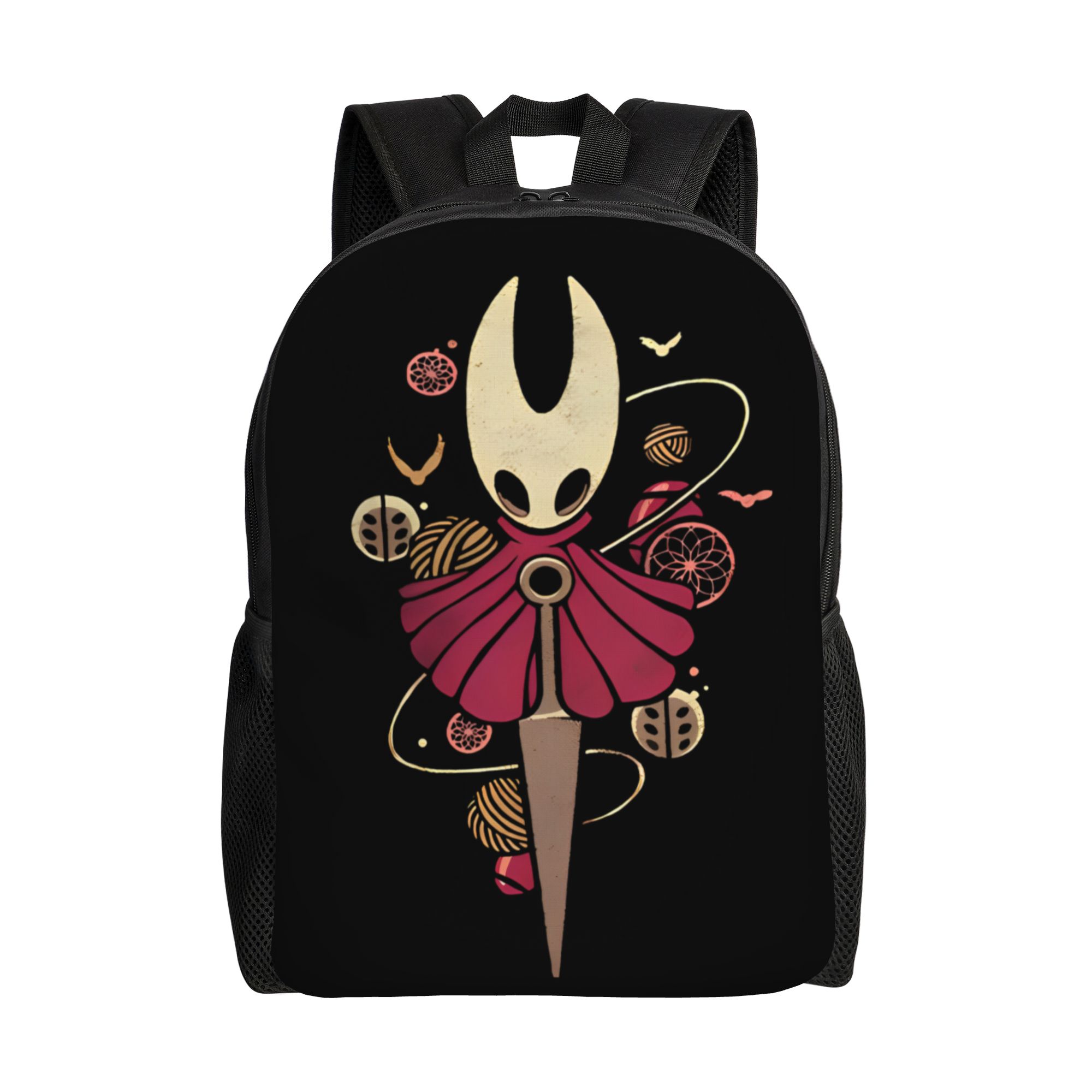 Hollow Knight Game Rugzak voor Mannen Vrouwen Casual Middelbare School Werk Dagrugzak Ghost Cartoon Laptop Schoudertas Cadeau