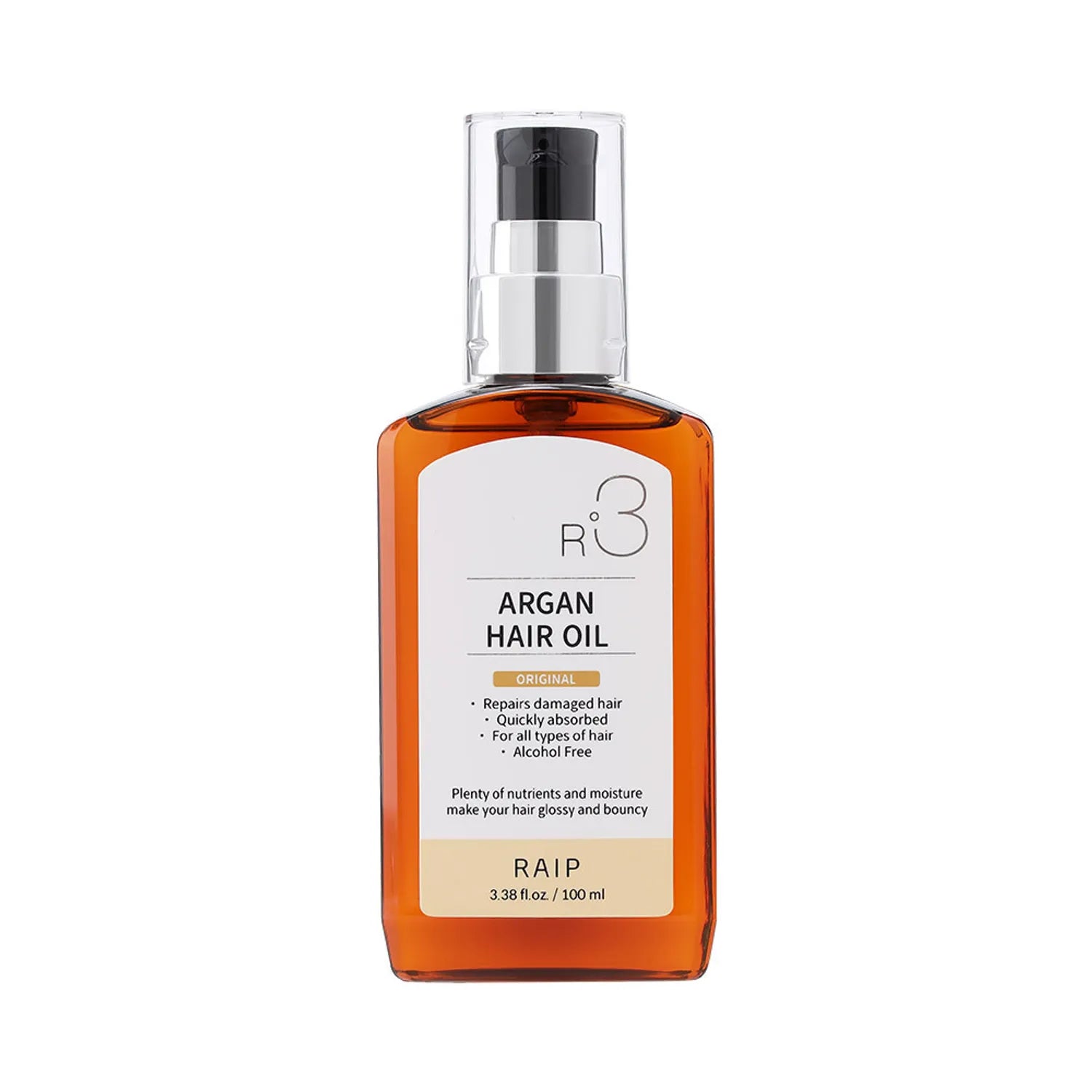 RAIP R3 Argan Hair Oil 100ml (5 Options) Original