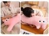 Cat Plush Sleeping Pillow - Long Strip Dopamine Cushion & Doll Gift