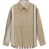 GAP Shirts Unisex Khaki Lapel Moderate Other 791968