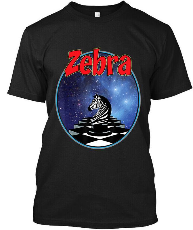 

Limited New Zebra Chess Moves Like A Stretched Knight Sport Game Unisex T-shirt S