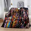 3DTerror FNAF-Five-Nights At Freddys Printed Blanket Home Flannel Comfortable Warm Sofa Bed Portable Children Adult Gift Blanket