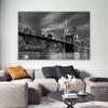 New York City Manhattan Posters Night Views Decorative Painting Wall Art Pictures Living Room Building Canvas Prints Home Decor
