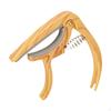 Acoustic Guitar Capo Clip Wood Removable Professional Key Trigger Tuning Clamp