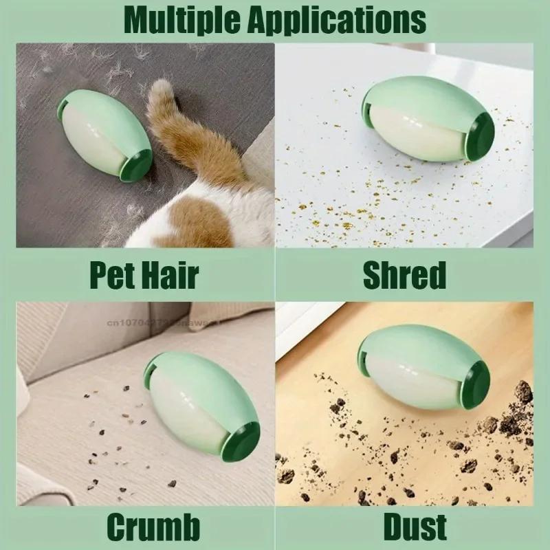 Roller Lint Removes Washable Lint Roll Strip By Clothes Reusable Pet Hair From Clothes Household Brush Animal Remove Tools