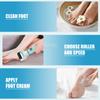 Auto Wireless Electric Foot Grinder Removal Dead Skin Calluses Cracks Hard Skin Pedicure Care Tool Waterproof Foot Cleaner