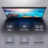 Deli 50442 100-inch Electric Remote Projector Screen