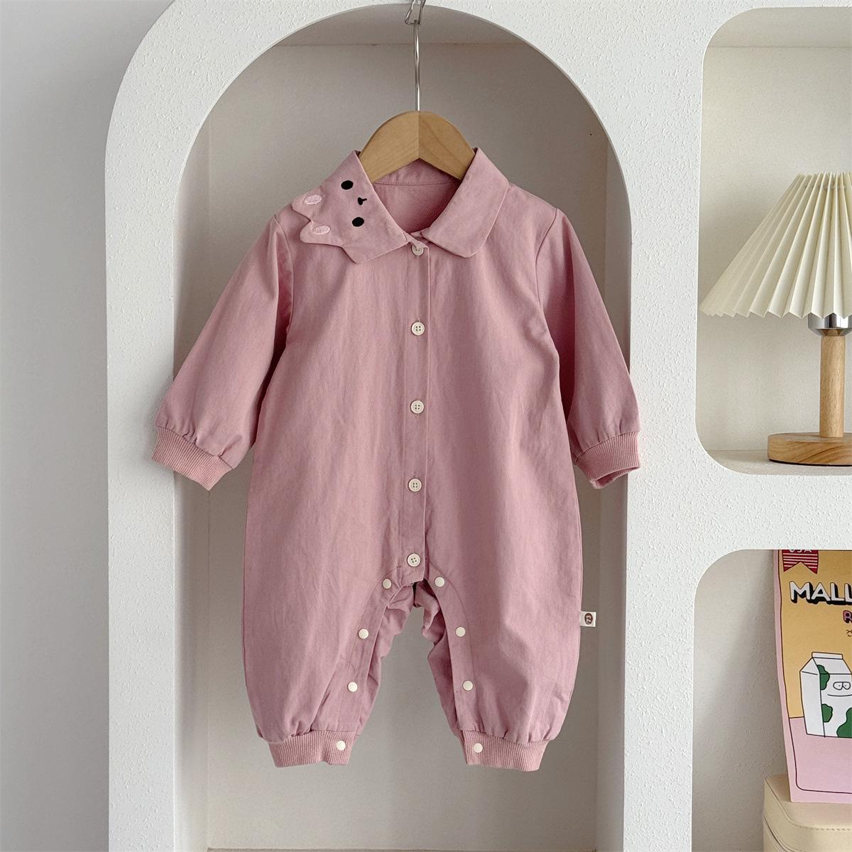 

Модный корейский детский ромпер Lobin House - Розовый кролик в стиле гарем #66 (0-3 months, 12 lbs)