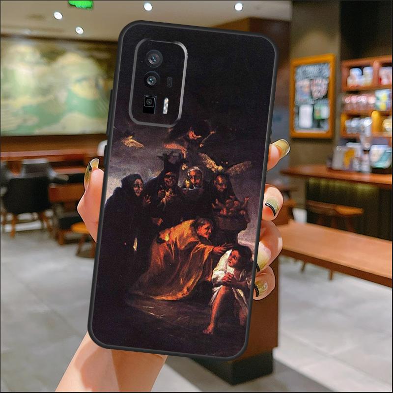 

Francisco Goya Paintings Case For Xiaomi 15 14 Ultra 13 11T 12T 13T 14T Pro POCO X7 Pro X3 X5 X6 M6 F5 F6 Pro Cover For POCO M6 Pro