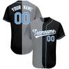 Mens Custom 3D Digital Print Baseball-Style Hoodie Tee Loose Fit Sport Shirt