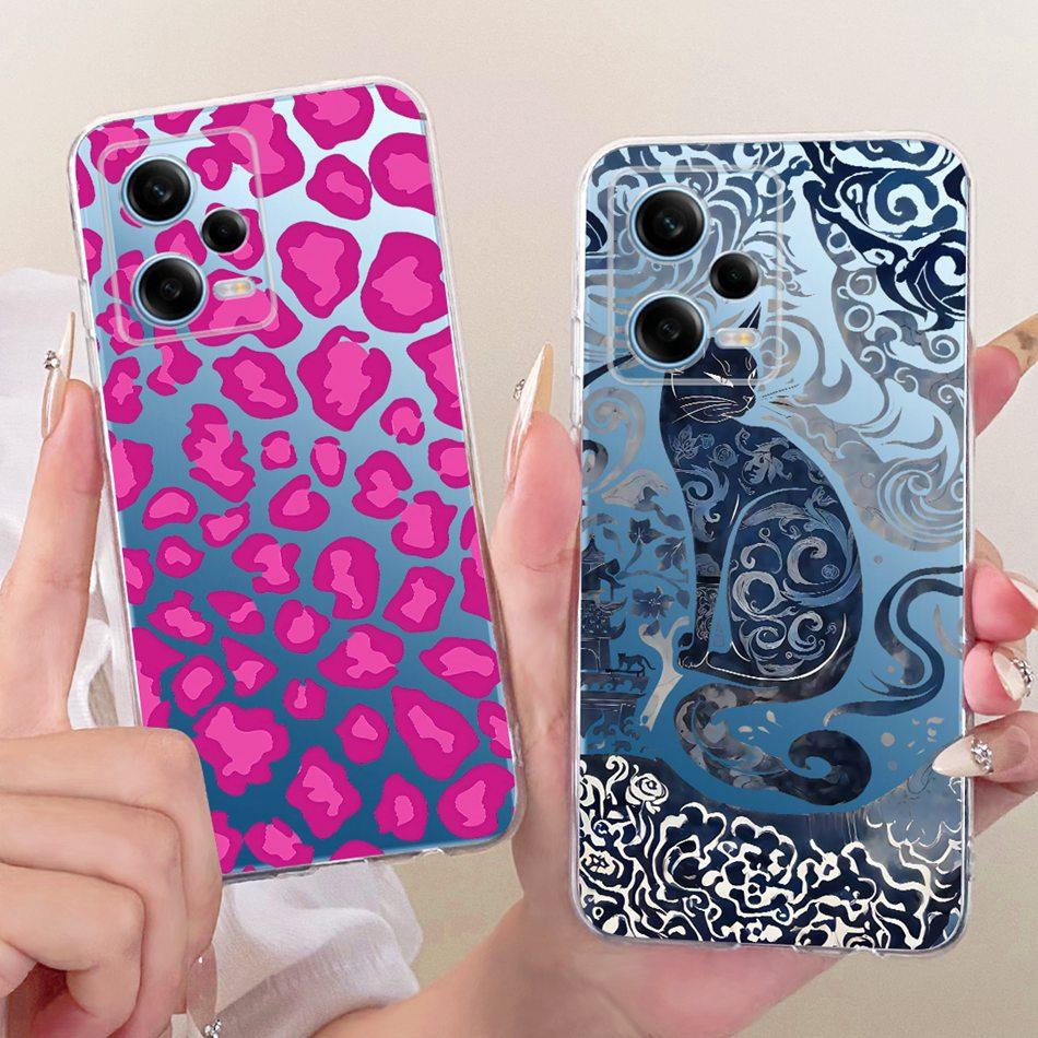 For Xiaomi Redmi Note 12 Pro 5G 2026 New Simple Style Phone Case For Redmi Note12 Pro Transparent TPU Soft Silicone Cases