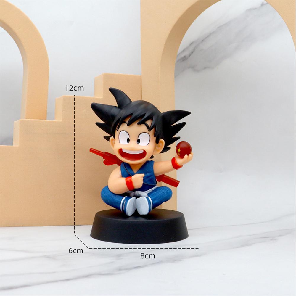 HOT Cartoon Anime Figure Dragon Ball Z Children Toys Doll Kawaii Goku Model Accessories Children's Durable Gift Action Figures Hobbies