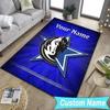 Custom NameMAVERICKS BASKETBALL TEAM Carpet, Indoor Rug, Chair Rug, Living Rooms, Doormat Made From Polyester Home Decor Birthday Christmas Gifts