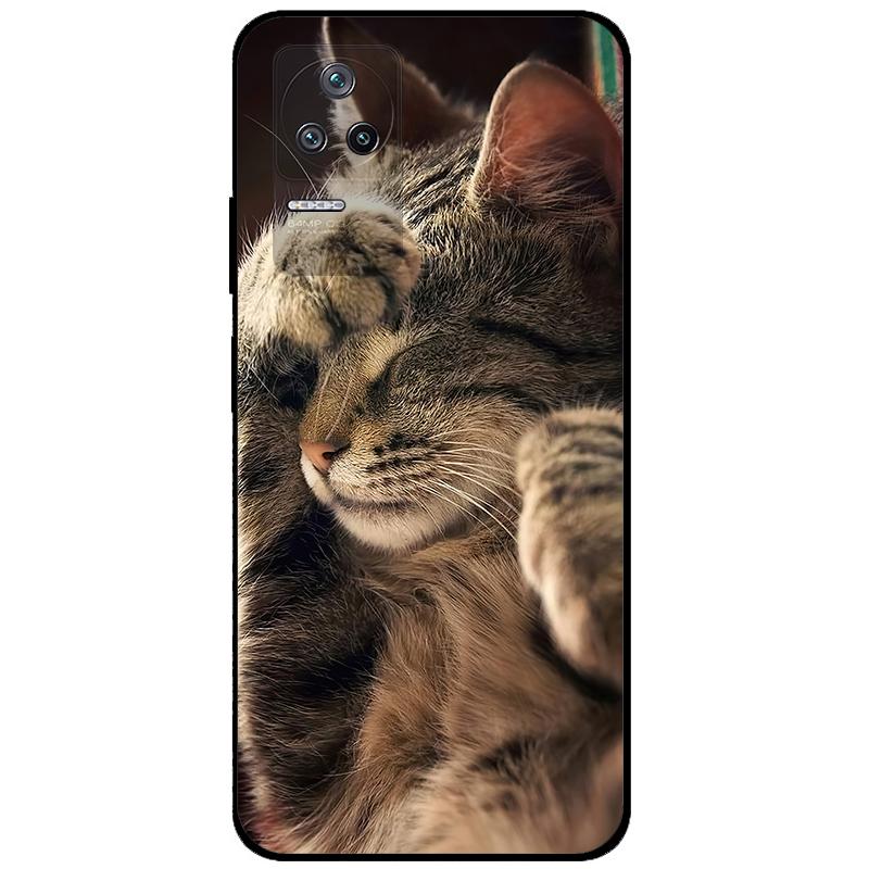 Cover for Xiaomi Poco F4 5G Case Black Soft Silicone TPU Phone Covers for Xiaomi Poco F4 Case 2022 Funda Bumper PocoF4 F 4 Coque
