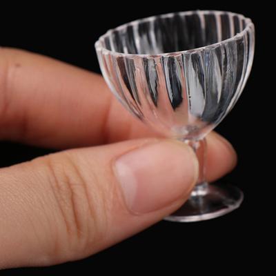 Set de 12 Piese Casă de Păpuși Miniatură Veselă Cana pentru Băuturi Cana pentru Înghețată Farfurie Tacâmuri