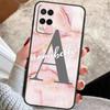 Personalisierte Custom Name Marble Case For OPPO A96 A76 A16 A98 A78 A58 A18 A15 A17 A77 A5 A9 A74 A94 A52 A72 A53S A54S A57S