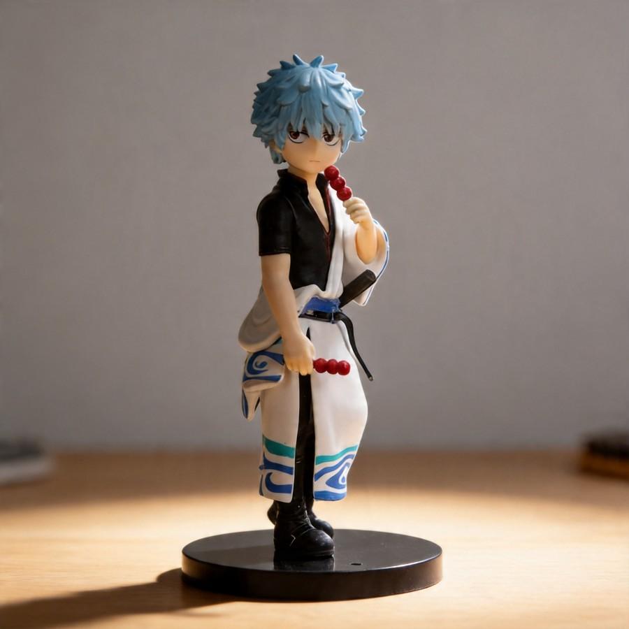 Gintama Sakata Gintoki Katsura Kotaro Elizabeth Anime Figures - 12cm Yorozuya Funny Decor Doll Gift Toy