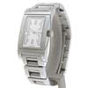Bvlgari Rettangoro Watches RT39S Silver WhiteDial Stainless Steel Quartz Analog Display Women Used