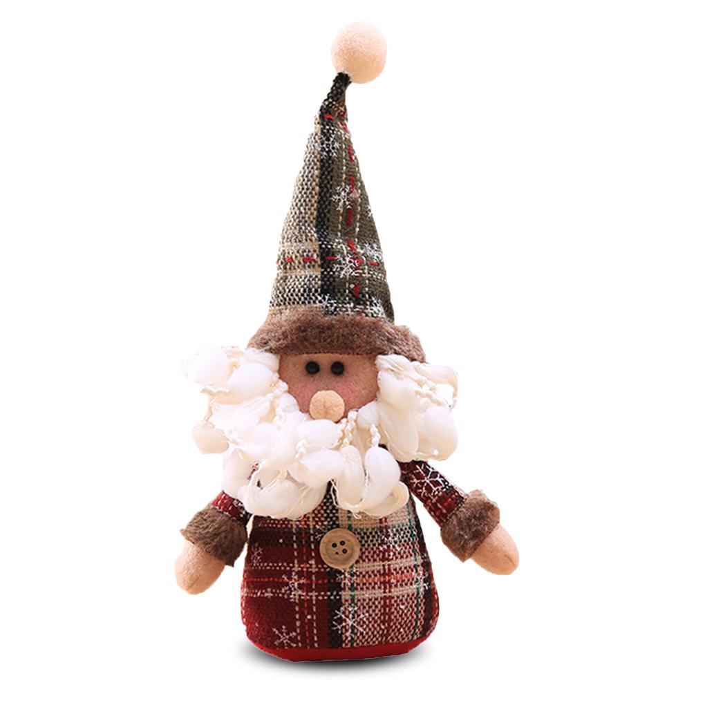 

Рождественская кукла игрушка подвеска на елку рождественское украшение кукла Санта Клауса снеговика поделки детский день рождения праздник подарок декор