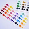 500 Stück 50 Farben Haus DIY Paper Quilling Papier Dekor Stressabbau Geschenk Bastelwerkzeuge