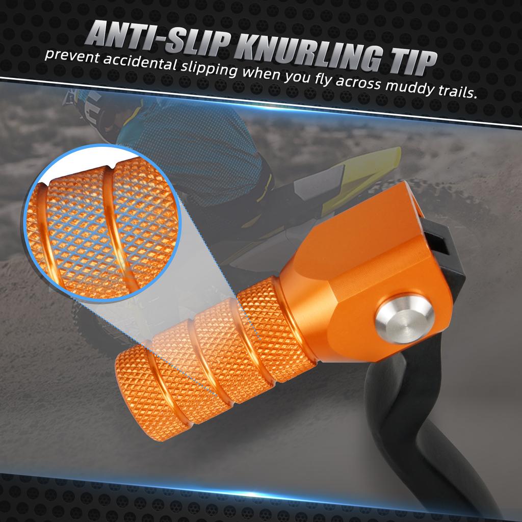 NICECNC For KTM EXC 300 TPI 2017-2019 EXC XCW TPI 250 300 Folding Tip Forged Shift Lever SX XC SXF XCF 125 150 200 350 450 505