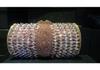 Mermaid handmade diamond-encrusted evening bag foreign trade empty metal hard box full of diamonds hand bag for women Stone Clut