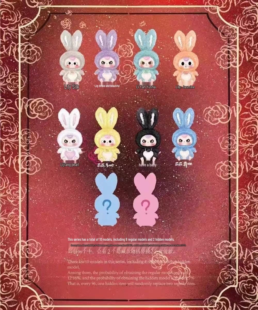 

Трехлетняя Лили Кролик Серия Город Кроликов Сюрприз Бокс Милая Фигурка Random 1 piece