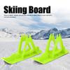 2pcs Easy Snowboard Sledge Green Balance Bike Snow Ski Set Balanced Car Skis  Outdoor Play