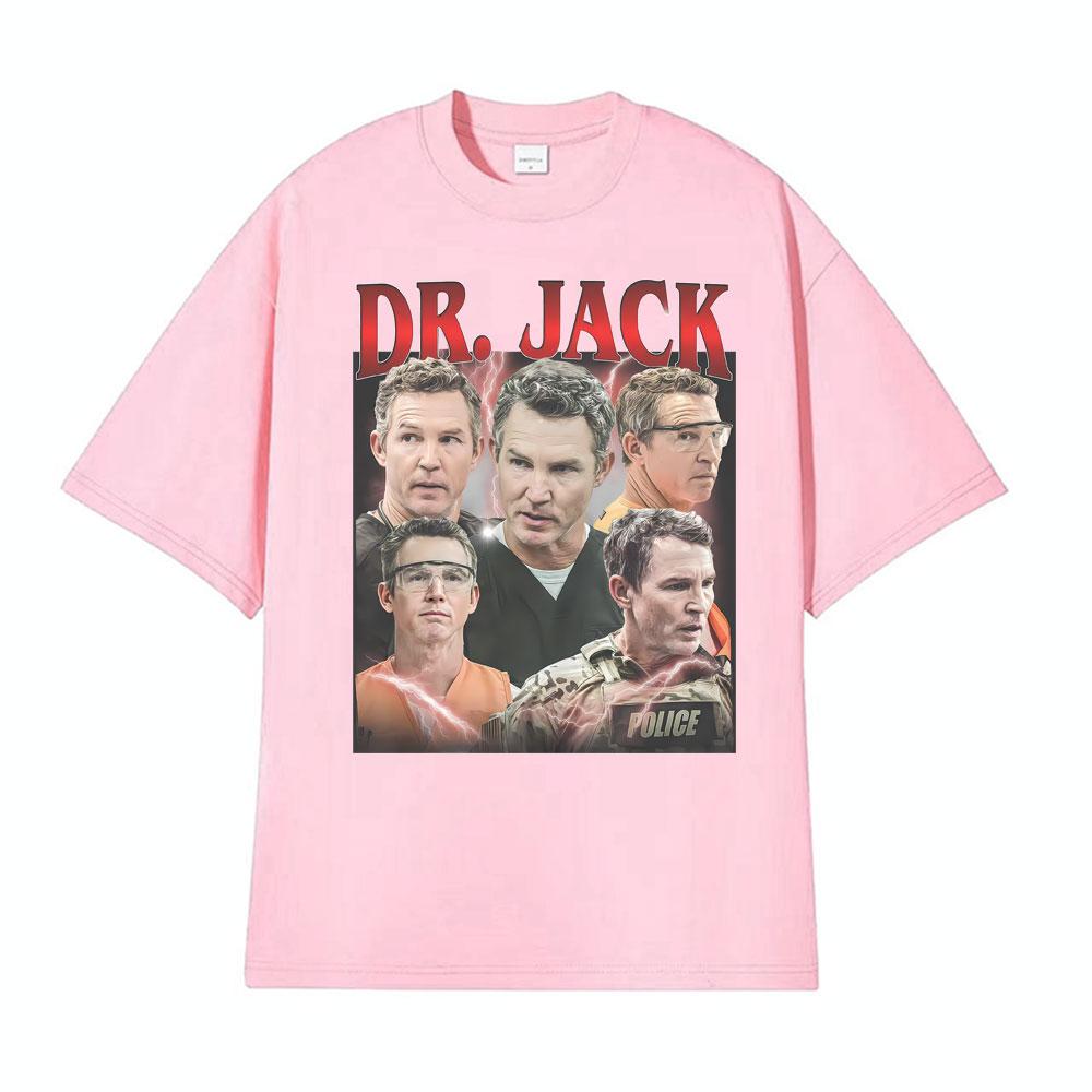 Limited Dr Jack Abbot Retro Movie HN7 Graphic T Shirts Unisex Women Fashion Casual Tee Shirt High Quality ONeck Tshirt Streetwear