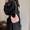 Shoulder Bag Crochet Flower Knitted Bag Bohemian Hollowed Out Weave Bag Storage Bag Large Capacity Crochet Crossbody Bag Travel