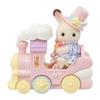 Sylvanian Families Amusement Park Vehicle Set - Train & Airplane - Ko-79 ST Mark Certified, Ages 3 and Up, Toy Dollhouse, Sylvanian Families, Epoch