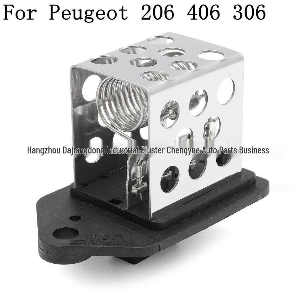 Peugeot/Citroen Blower Resistor 3-Pin (#1267E3) for 206, 307, C2, C3 - Black