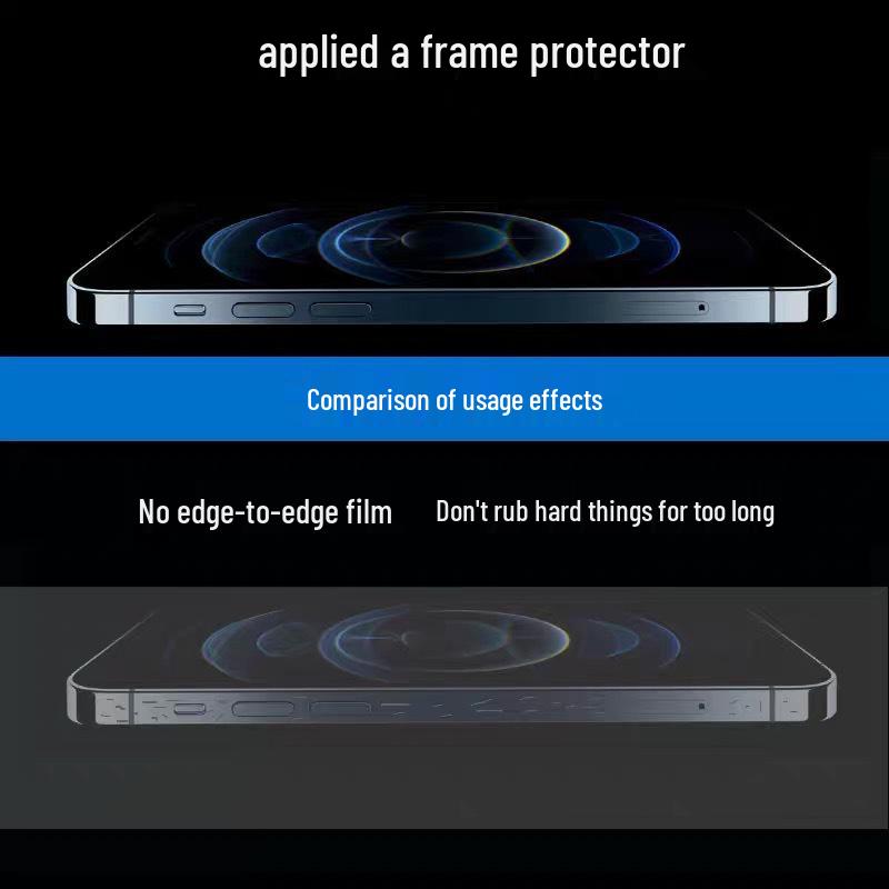iPhone 16 Plus Hydrogel Frame Film for Apple 15 Pro Max - HD Matte Side Sticker
