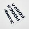 3D Letters V200d V220d V250d V300d V350d ABS Emblem for Mercedes Benz V Class Car Fender Badge Trunk Nameplate Logo Sticker