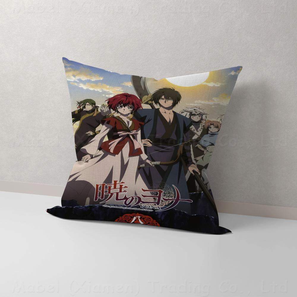Yona Of The Dawn 45*45cm Cushion Cover Pillow Cover Decor Pillowcase Home Pillowcase For Couch Pillow