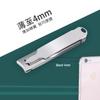 Ultra-Thin Folding Nail Clippers: Convenient Multifunctional Manicure Tool
