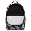 Nike Heritage Polyester Backpack Regular Unisex Black & Multicolor Casual HJ8322-010